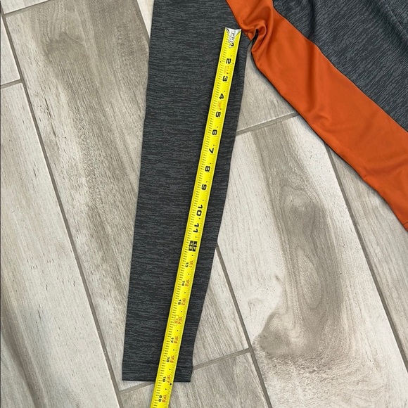 Texas Longhorns Gray and Orange Quarter-Zip Athletic Jacket - Picture 8 of 9